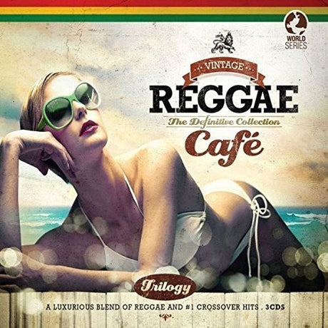 the album cover for Vintage Reggae Cafe Trilogy / Various - Vintage Reggae Cafe Trilogy / Various [Digipak]