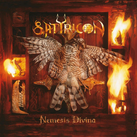 the album cover for Satyricon - Nemesis Divina [Vinyl]