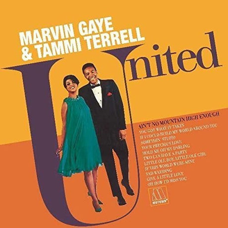 the album cover for Marvin Gaye - United (with Tammi Terrell) [LP]