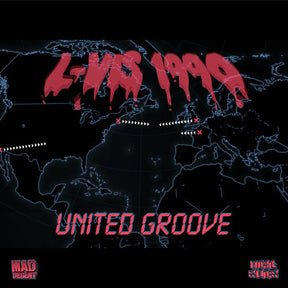 the album cover for L-vis 1990 - United Groove