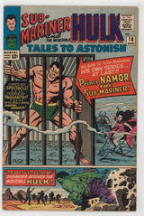 Tales To Astonish 70 Marvel 1965 FN 1st Namor Sub-Mariner Hulk Leader