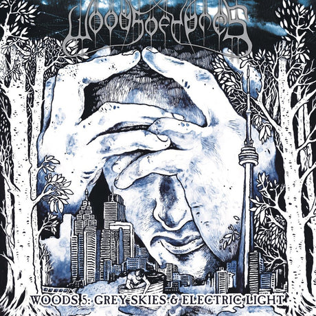 the album cover for Woods Of Ypres - Woods 5: Grey Skies And Electric Light