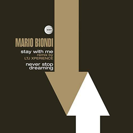 the album cover for Mario Biondi - Stay With Me (Remix by LTJ Xperience) / Never Stop Dreaming