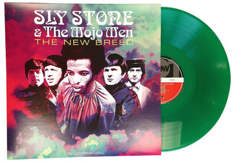 the album cover for Sly Stone & The Mojo Men - New Breed (Green Vinyl) [Colored Vinyl] (Grn) (Uk)