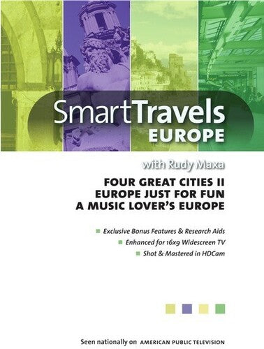 Smart Travels: Four Great Cities Ii / Europe - Smart Travels: Four Great Cities Ii / Europe - DVD