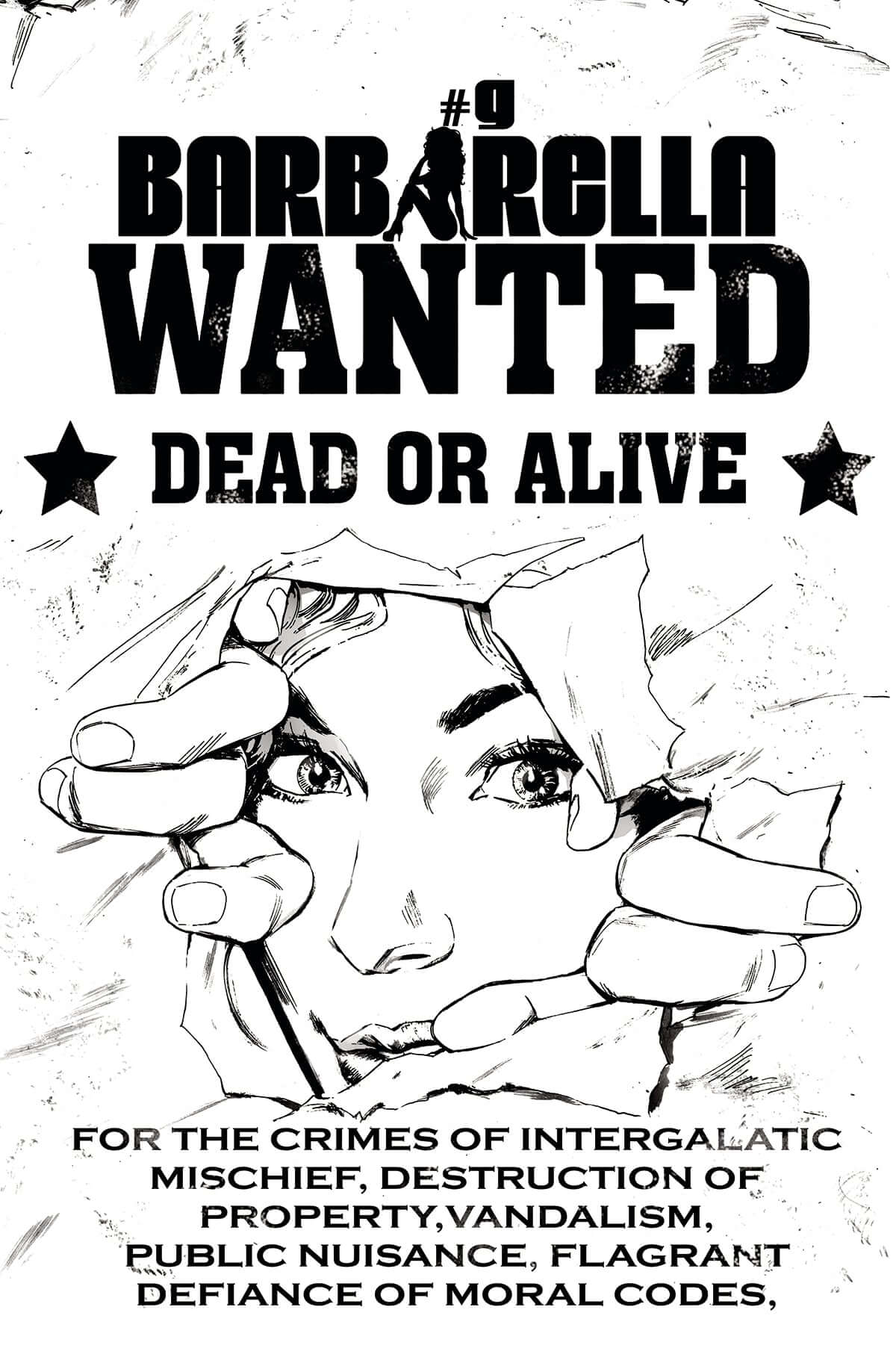 Barbarella #9 F 1:10 Butch Guice B&W Variant (04/27/2022) Dynamite