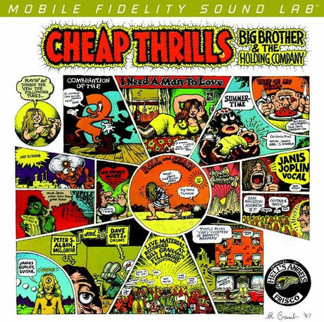 the album cover for Big Brother & The Holding Company - Cheap Thrills [Limited Edition] [180 Gram]