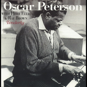 the album cover for Oscar Peterson - Tenderly