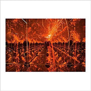the album cover for Tim Kinsella - Firecracker In A Box Of Mirrors (Orange Vinyl)