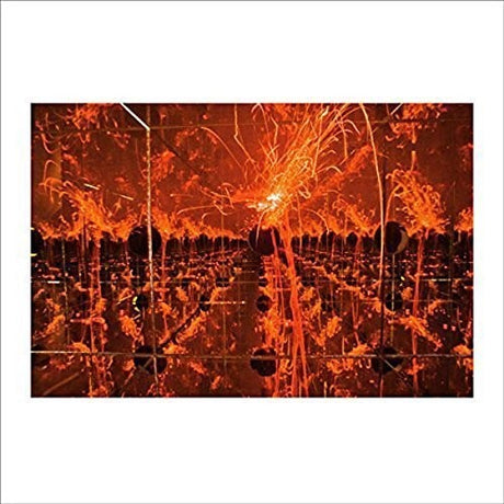the album cover for Tim Kinsella - Firecracker In A Box Of Mirrors (Orange Vinyl)