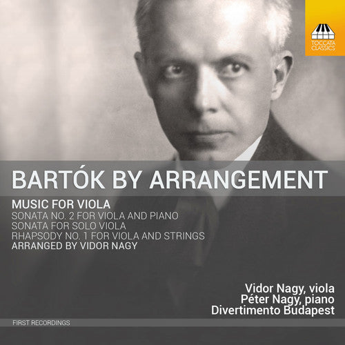 B Bartok / Nagy,Vidor / Nagy,Peter - Arrangements For Viola [CD]