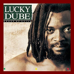 the album cover for Lucky Dube - House of Exile