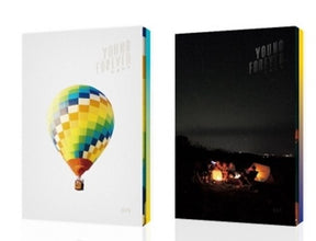 the album cover for BTS - Young Forever (Random cover, incl. 112-page photobook, one random polaroid photocard and one folded poster)