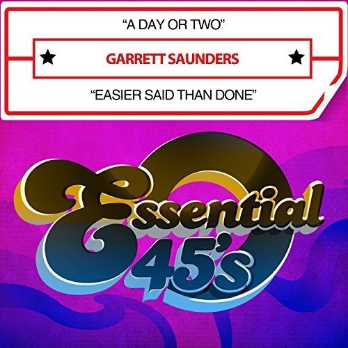 Saunders,garrett - A Day Or Two / Easier Said Than Done - Music CD Single