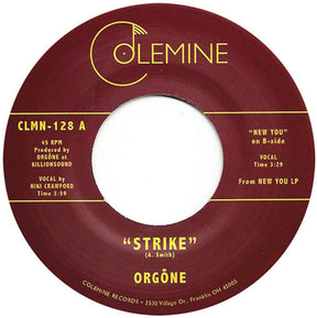 the album cover for Orgone - Strike / New You