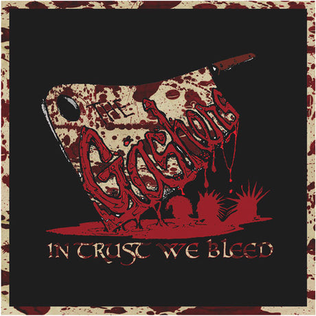 the album cover for Gashers - In Trust We Bleed