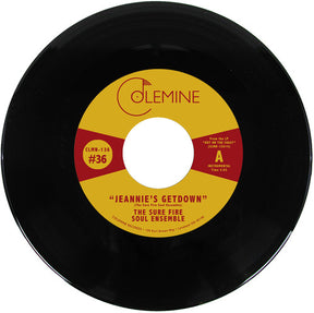 the album cover for Sure Fire Soul Ensemble - Jeannie's Getdown / A Message From The Meters
