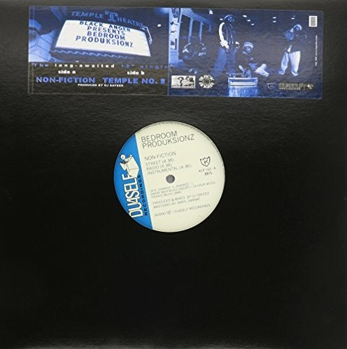 the album cover for Bedroom Produksionz - Non-Fiction / Temple 8