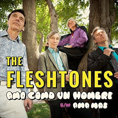 the album cover for The Fleshtones - Ama Como Un Hombre