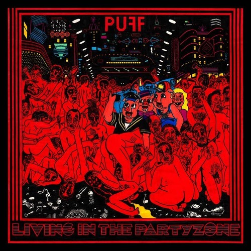 the album cover for Puff - Living In The Partyzone