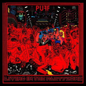 the album cover for Puff - Living In The Partyzone