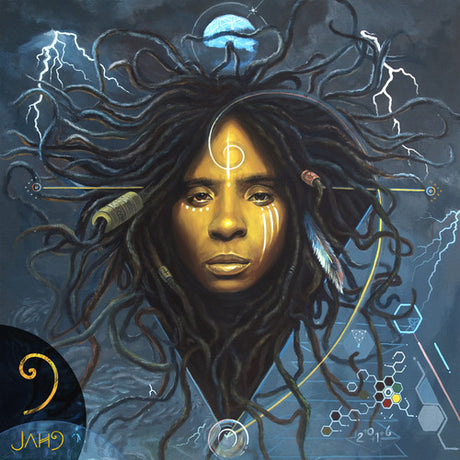 the album cover for Jah9 - 9
