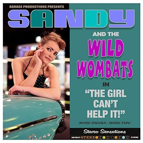 the album cover for Sandy & Wild Wombats - Girl Can't Help It