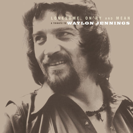 the album cover for Waylon Jennings - Lonesome On'ry and Mean: A Tribute To Waylon Jennings [Vinyl]