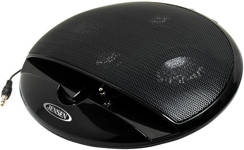 Jensen Portable Speaker W/ AUX Cable Black Smps125 - Speakers