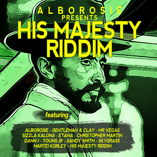 the album cover for Alborosie Presents His Majesty Riddim / Various - Alborosie Presents His Majesty Riddim