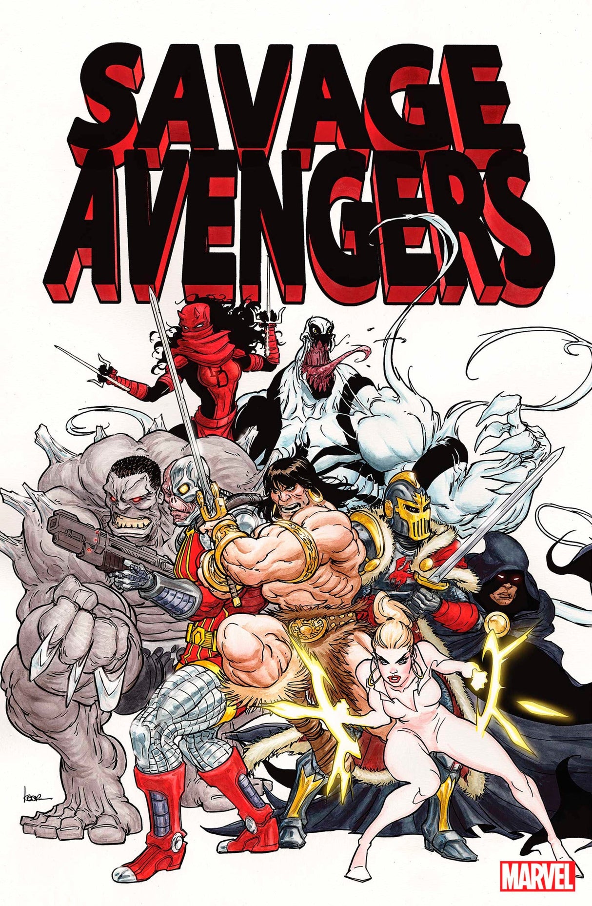 Savage Avengers #1 1:50 Kaare Andrews Variant (05/04/2022) Marvel