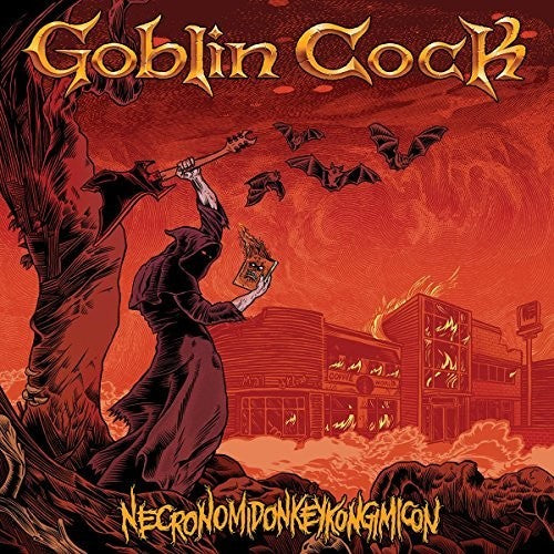 the album cover for Goblin Cock - Necronomidonkeykongimi
