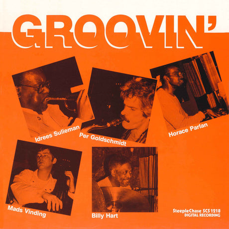 the album cover for Idrees Sulieman / Goldschmidt / Parlan / Vinding - Groovin