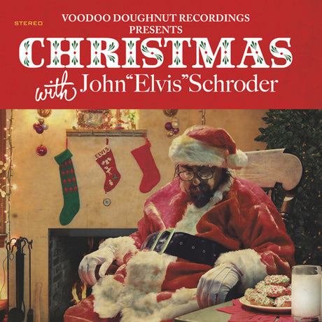 the album cover for John Schroder Elvis - Holiday Single