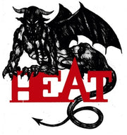 the album cover for Heat - Heat