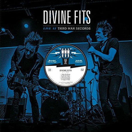 the album cover for Divine Fits - Live at Third Man Records 06-17-2013