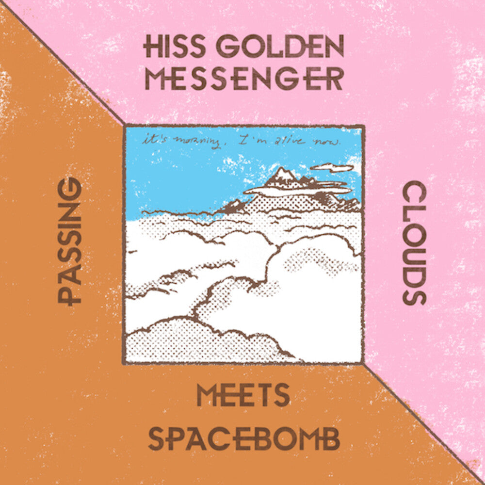 the album cover for Hiss Golden Messenger - Passing Clouds [Limited Edition 7in Single]