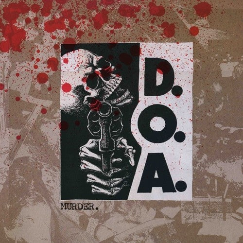 the album cover for D.O.A. - Murder
