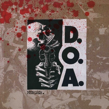 the album cover for D.O.A. - Murder