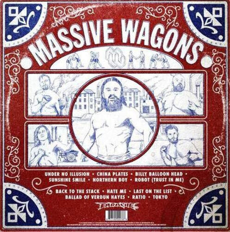 the album cover for Massive Wagons - Full Nelson [LP]