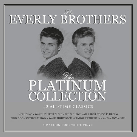 the album cover for The Everly Brothers - Platinum Collection [Colored Vinyl] (Slv) (Uk)