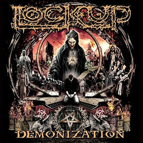 the album cover for Lock Up - Demonization [LP]