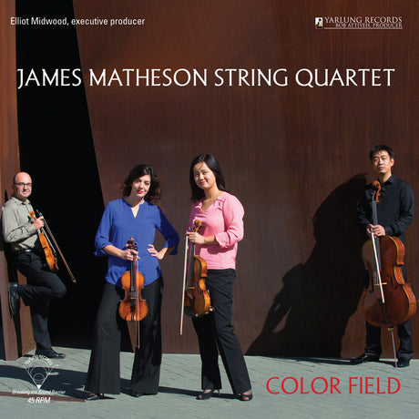 the album cover for Color Field Quartet - James Matheson String Quartet