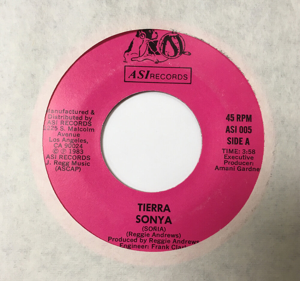 the album cover for Tierra - Sonya / Body Heat