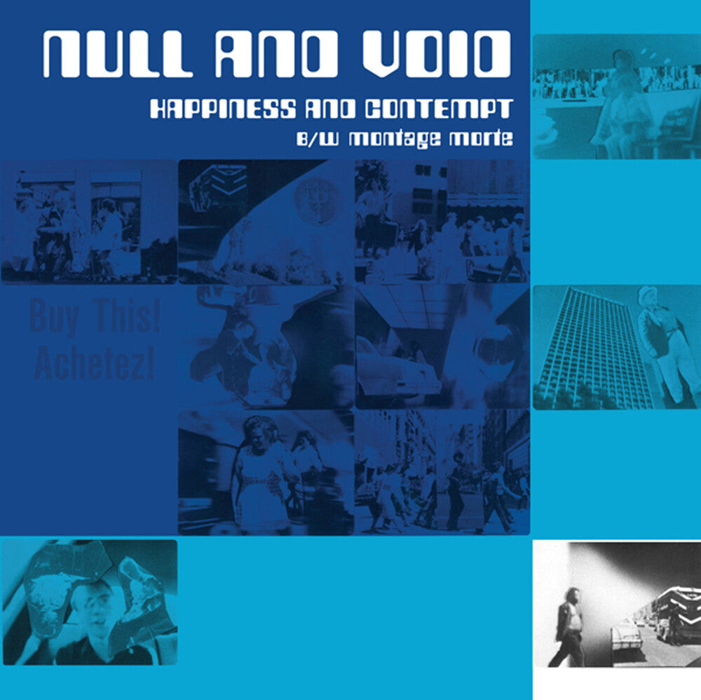 the album cover for Null & Void - Happiness & Contempt