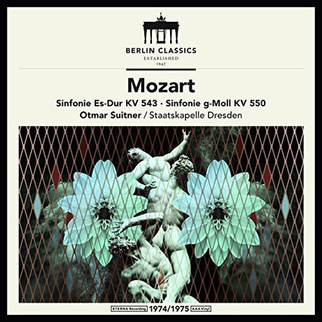 the album cover for Mozart / Suitner / Dresden - Mozart: Symphonies KV543 & KV550