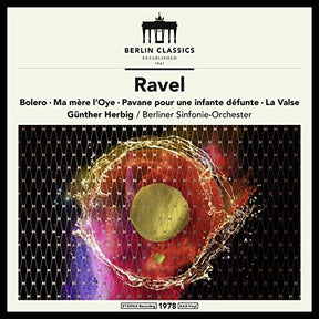 the album cover for Ravel / Herbig - Maurice Ravel: Symphonic Works