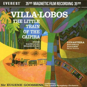 the album cover for Goossens - Little Train of Caipra