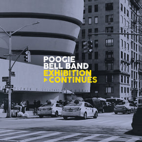 the album cover for Poogie Bell Band - Exhibition Continues