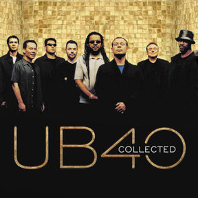 the album cover for UB40 - Collected [Import Limited Edition Red LP]